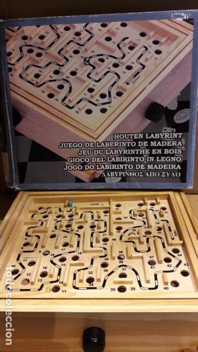 Juegos infantiles tipo laberinto vendedor: Laberinto de madera / juego de habilidad / 34 x - Vendido ...