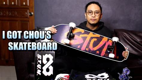 I Got Chous Real 515 Skateboard 515 T Unboxing From Mobile