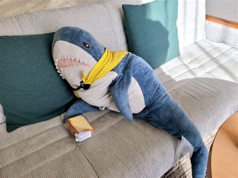 Ikeaのサメ用アカワタザメ On Twitter こっそりと食べようとしてる所を撮影