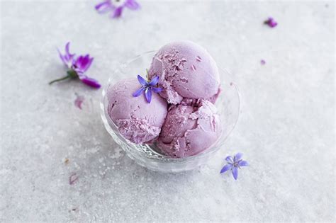 Coconut And Purple Sweet Potato Ice Cream Vegan Paleo Ice Cream Recipe Nice Cream Recipe