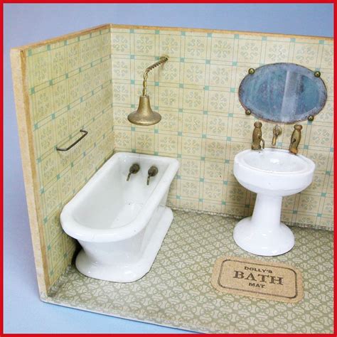 Dollys Bath Room From The Atlanta Toy Museum Early 1900s Large 1 From
