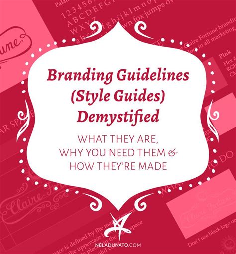Branding Guidelines Brand Style Guides Demystified Brand Guidelines