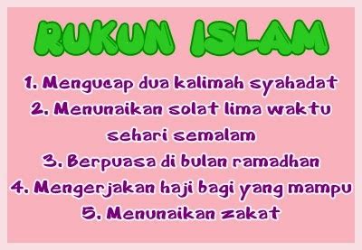 Karena kedua rukun inilah yang menjadi tonggak dan pondasi agama islam dan wajib diyakini serta mengamalkannya. Makalah Tentang Rukun Islam, Puasa dan Haji - Deqwan1 Blog