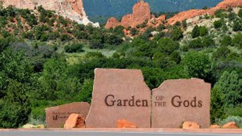 Work Begins To Relocate The Garden Of The Gods Park Entrance Sign