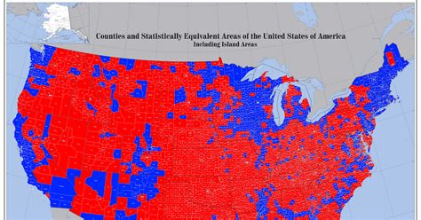 Political Maps Blog 2008 Presidential Election Results By County
