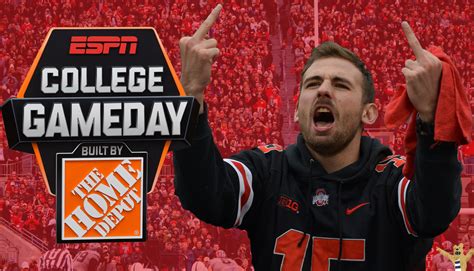 Ohio State Fans Plan Babecott Of ESPN S College GameDay Onward State