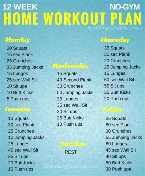 Creating a home workout plan can be challenging. Women s beginner workout plan - All For Workout