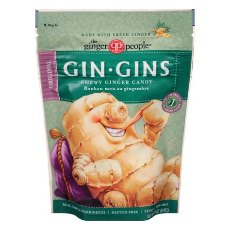 Save On The Ginger People Gin Gins Chewy Ginger Candy Original Order