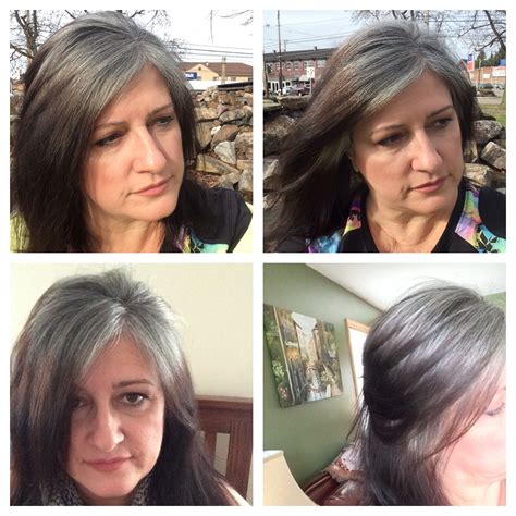 January 9 Transition To Gray 7 Months Gray Hair Growing Out Grey Hair Inspiration