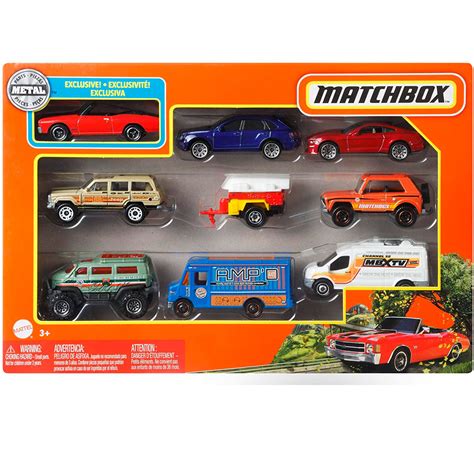 Matchbox Pack 9 Coches Surtido