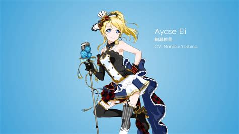Love Live Anime Anime Girls Ayase Eri Wallpapers Hd Desktop And