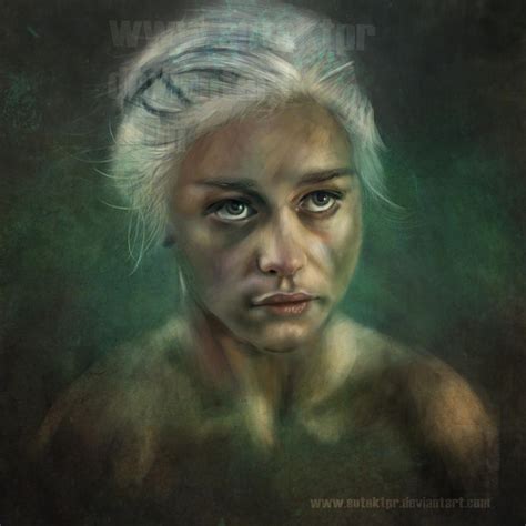 Daenerys Targaryen Portrait By Sutektpr On Deviantart
