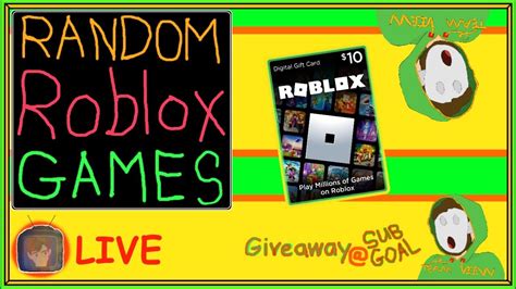 Roblox Random Roblox Games Fun With The Viewers Youtube