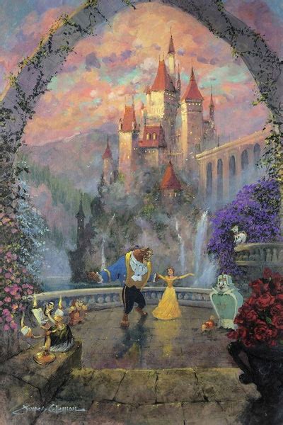 Disney Beast And Belle Forever By James Coleman Art Center Gallery