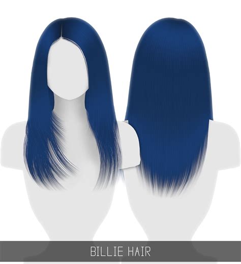 Simpliciaty Billie Hair Sims 4 Hairs
