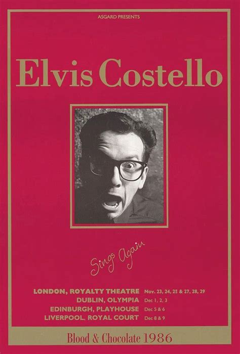 √ elvis costello memorabilia