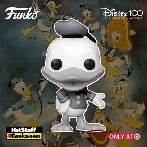 2023 Disney 100 Years Vintage Donald Duck Funko Pop