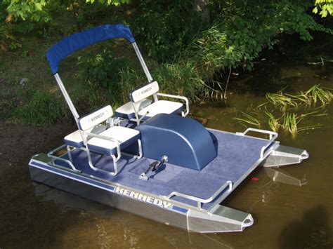 Kennedy Pontoons Paddle Boats Compact And Electric Pontoons For Sale