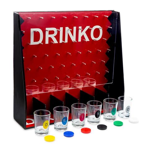Drinko Game Jogo Drink Shot Jogo De Bebida Jogo De Tabuleiro Drinko Novo 44578195 Enjoei