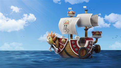 Artstation Thousand Sunny One Piece Fan Art