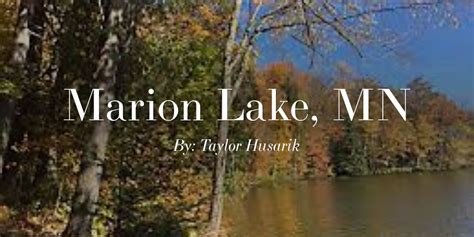 Marion Lake Mn
