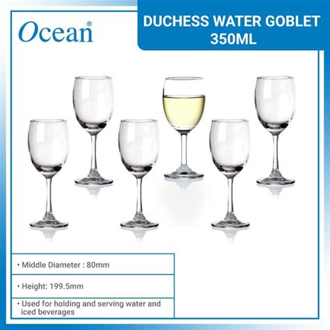 Ocean Glassware Duchess Water Goblet 350ml 12 1 4 Oz Set Of 6 Lazada Ph