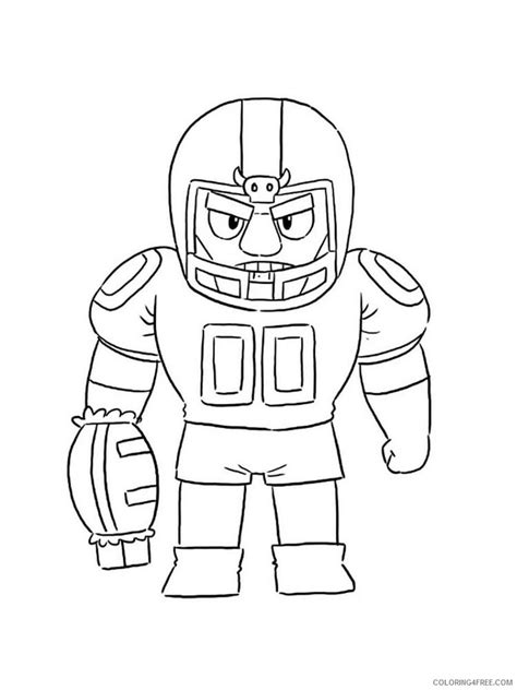 Bull Brawl Stars Coloring Pages