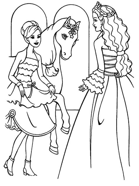 Dress Up Doll Coloring Coloring Pages