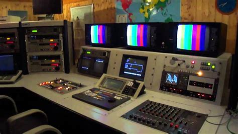 Classic Broadcast Tv Control Room Youtube
