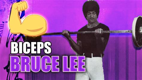 Bíceps Bruce Lee Sus 3 Ejercicios Favoritos Reales Youtube