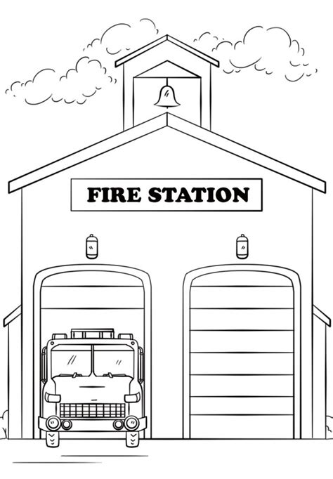100+ vectors, stock photos & psd files. Fire Coloring Pages | Coloring pages for kids, Fire truck ...