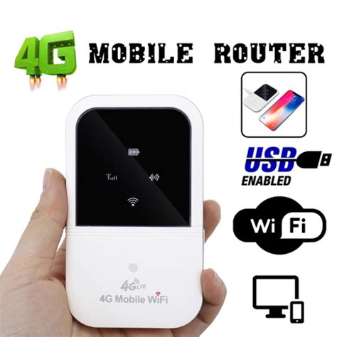 Multifuncional G Modem Roteador Wifi M Vel Mah Carregador Mbps De Alta Velocidade Para