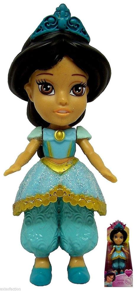 Disney Princess Poseable Jasmine Sparkle Collection Mini