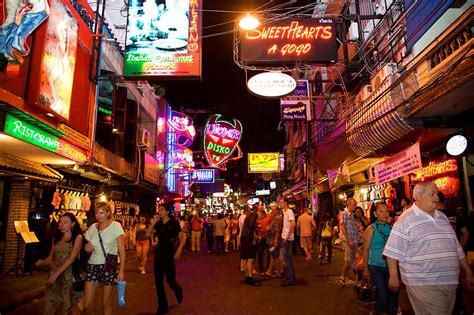 Pattaya Walking Street In Thailand Attractions