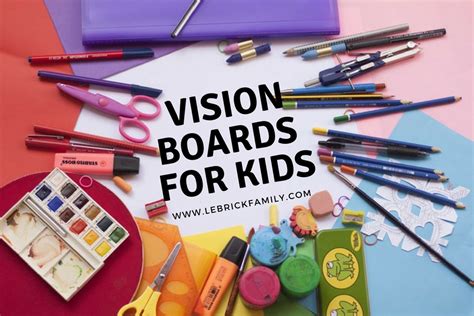 21 Vision Board Questions For Kids Vision Boards For Kids