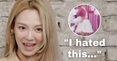 Girls Generation S Hyoyeon Reveals Which Concept She Disliked The Most Koreaboo