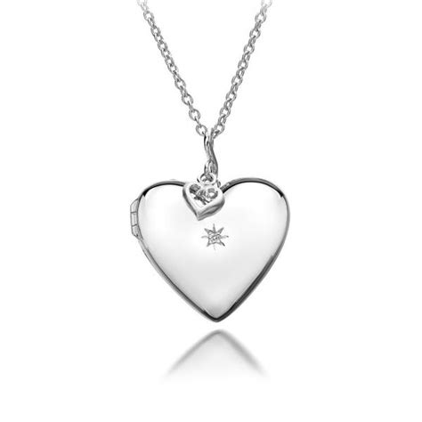 Hot Diamonds Memories Confident Romantic Heart Locket Dp132 Peter