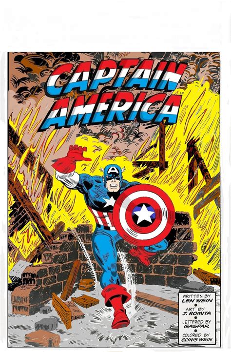Captain America John Romita Sr Pc Coloring Art By 94beyond On Deviantart