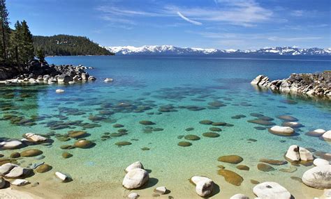 Lago Tahoe Califórnia Nevada Lugares Fantásticos