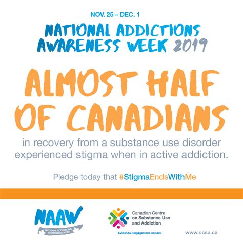 National Addictions Awareness Week Canadian Centre On Substance Use