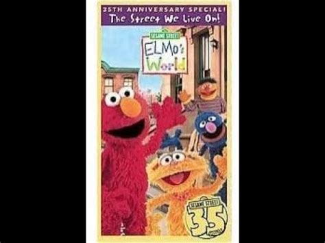 Elmo S World The Street We Live On Vhs Full Screen Youtube