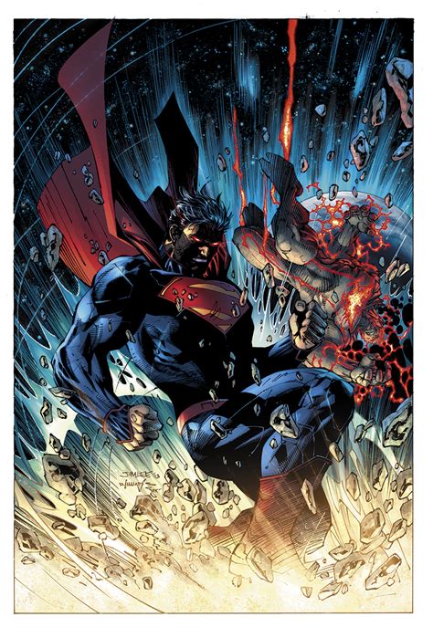 Superman Unchained 6 Cover Art By Jim Lee Rcomicbookart