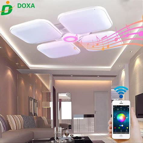 2017 Fashion Smart Mobile Phone App Control Dimmable Music Led Ceiling