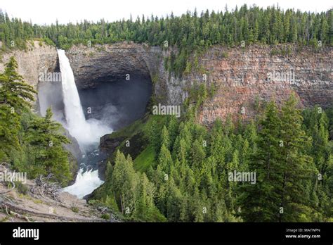 Helmcken Falls In Wells Gray Provincial Park Near Clearwater British