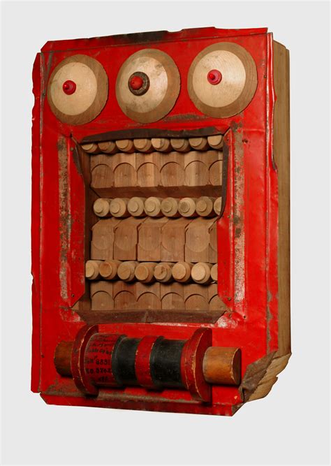 20 By Larry Simons Sold Quirky Art Recycle Sculpture Assemblage