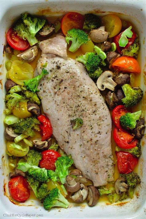 Sprinkle all over the top of meat and veggies: ClimbEatCycleRepeat | One-pan Pork Tenderloin with Roasted ...