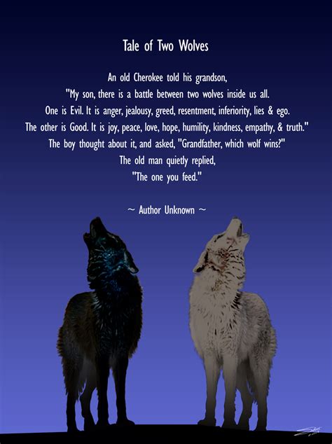 Quotes About Two Wolves Indian Quotesgram