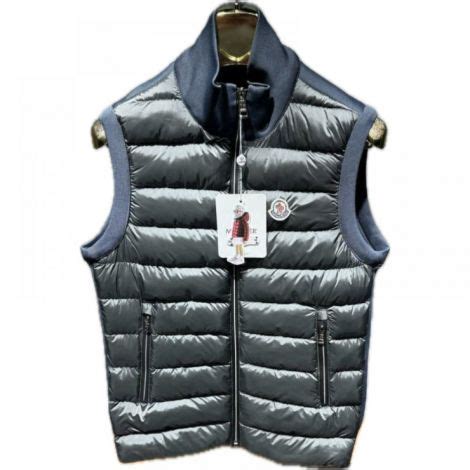 Moncler Yelek Lacivert Erkek Maslak Outlet