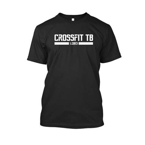 Crossfit Tb Athletic Herren Logo Shirt Schwarz Box Print