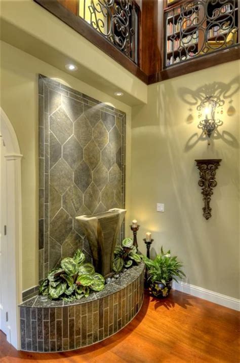 Add A Touch Of Nature To Your Home With An Indoor Waterfall Wall Home